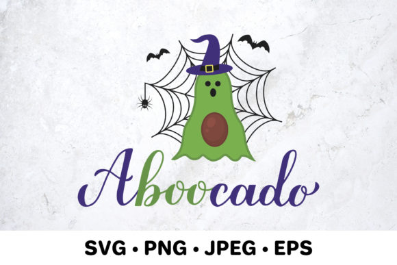 Aboocado a-boo-cado Funny Halloween Design Review