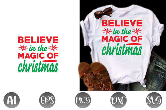Christmas Quote Design for T-Shirt Graphics