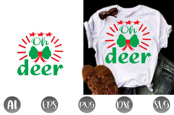 Christmas Quote Design, Oh Deer Review