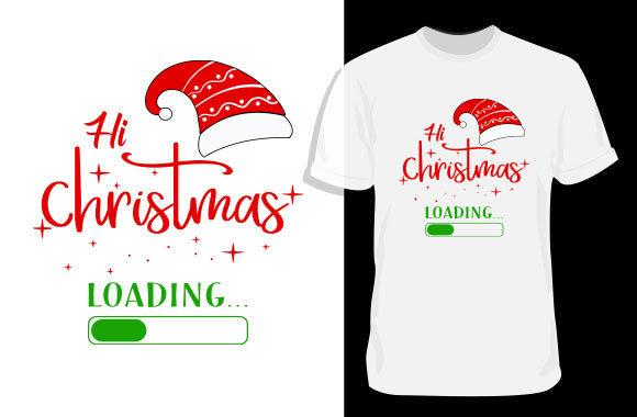 Christmas T-shirt Design 12 - A Versatile Graphic for Merchandise and Digital Sales
