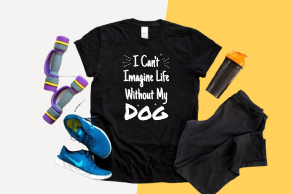 Dog T-shirt Svg Vector Design for Print Templates and Graphics