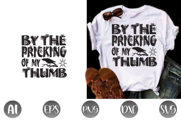 Halloween Quote Design by the Pricking