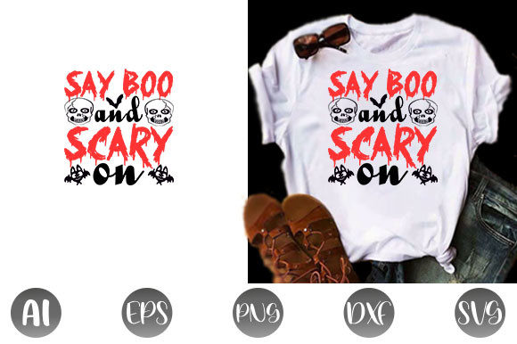 Halloween Quote Design for T-Shirt Graphics