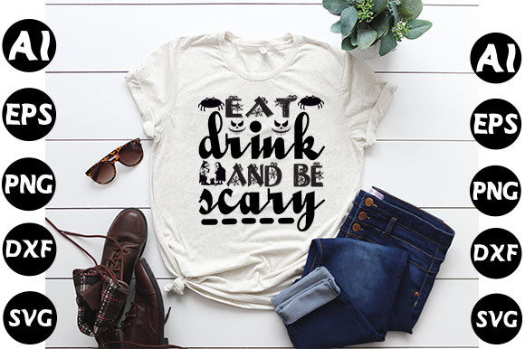 Halloween Quote Design for T-Shirt Graphics