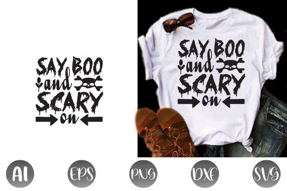 Halloween Quote Design for T-Shirt Graphics