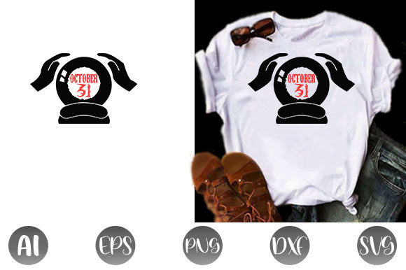 Halloween Quote Design for T-Shirt Graphics and Digital Products