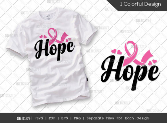 Hope SVG Cut File for Breast Cancer Awareness