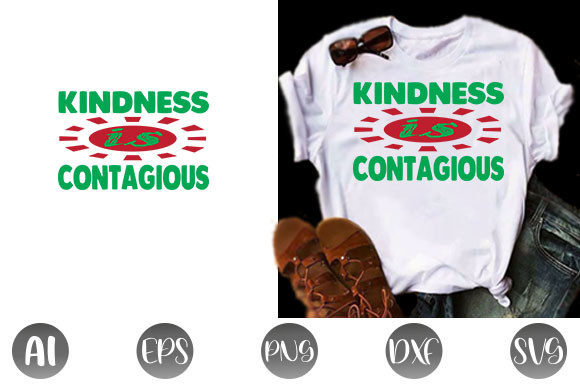 Kindness Quote Design for T-Shirt Graphics
