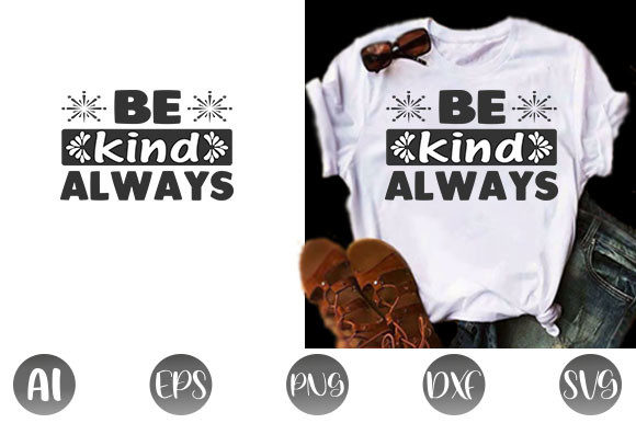 Kindness Quote Design for T-Shirt Graphics