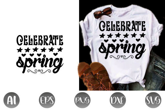 Spring Quote Design for T-Shirt Graphics and Branding